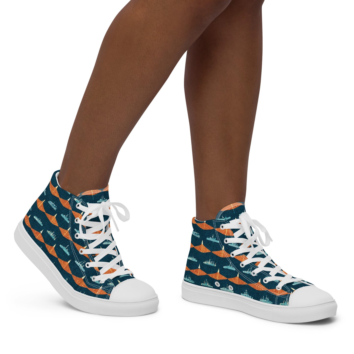 Mariners Melody Women’s high top canvas shoes