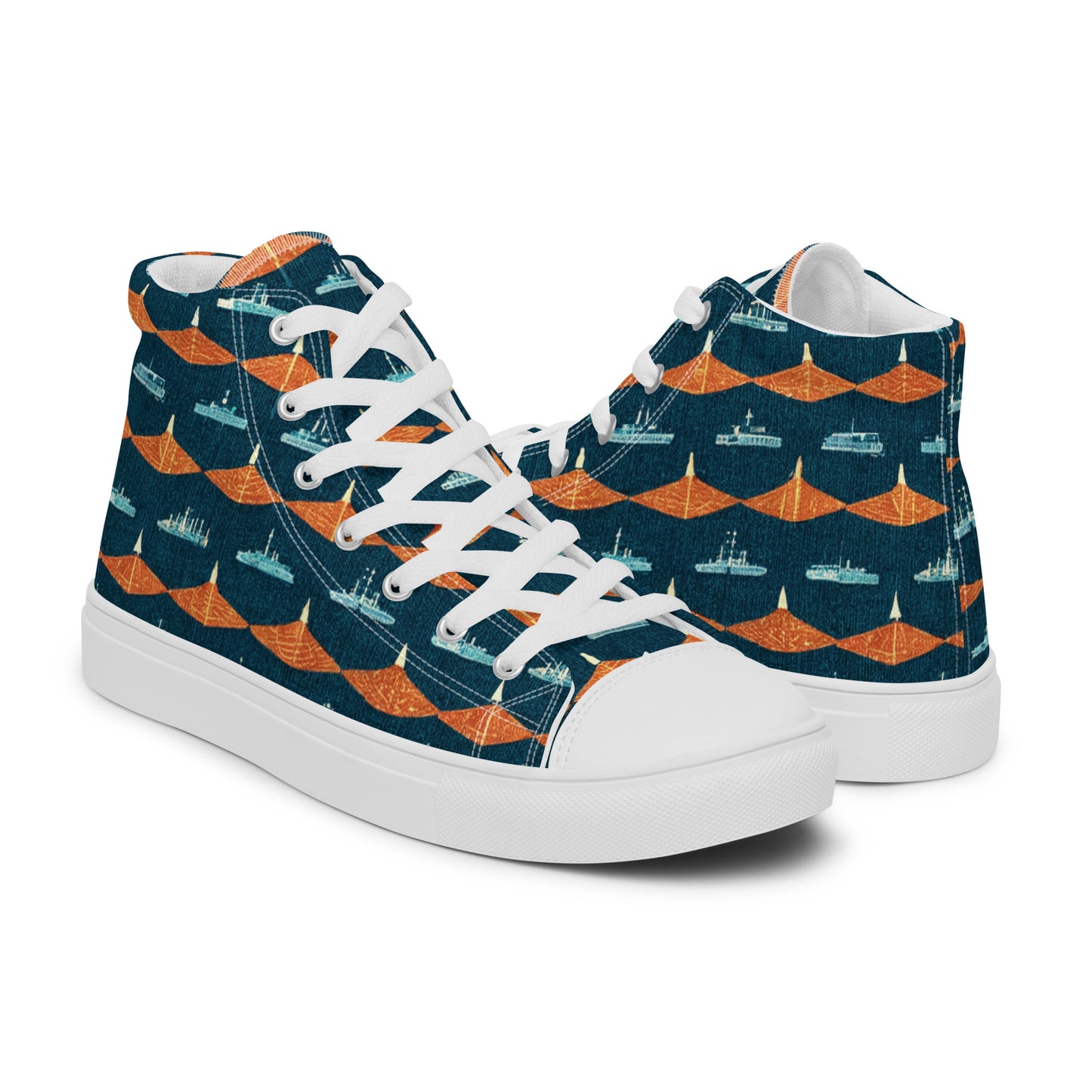 Mariners Melody Women’s high top canvas shoes