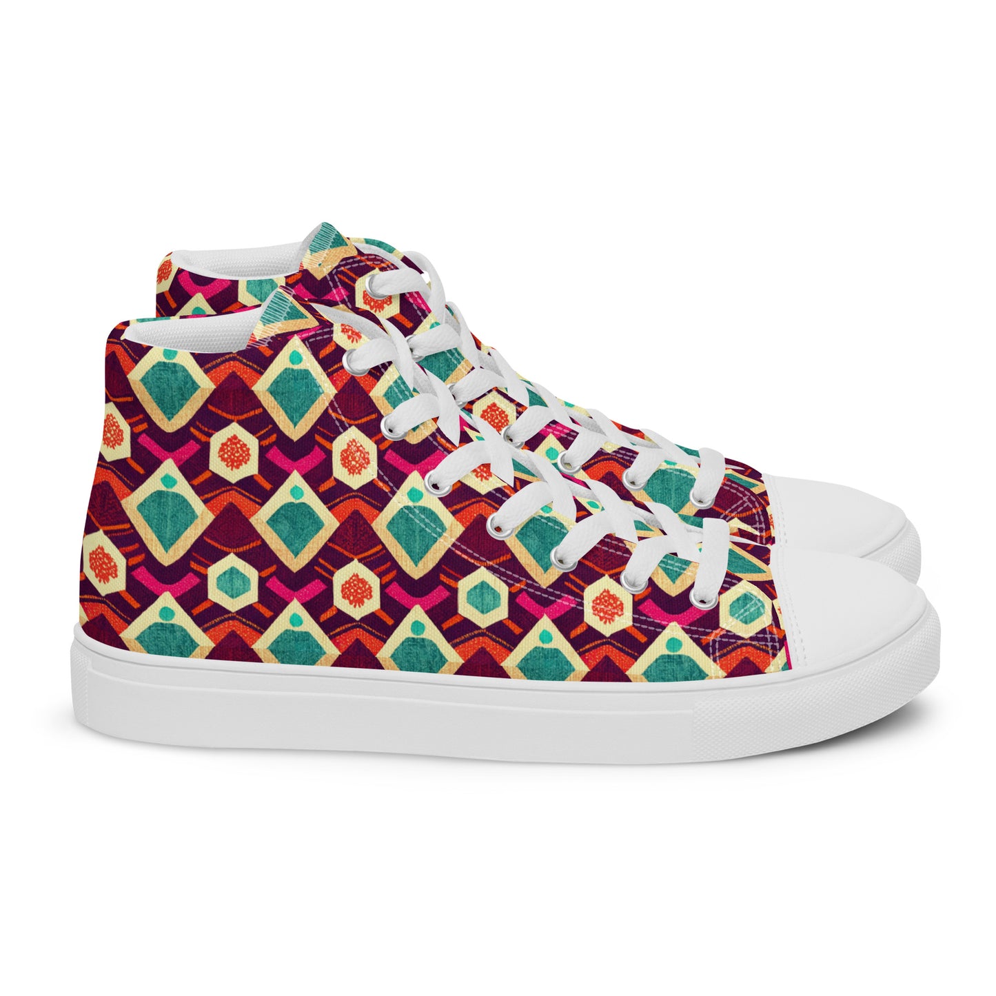 Morning Delight Women’s high top canvas shoes