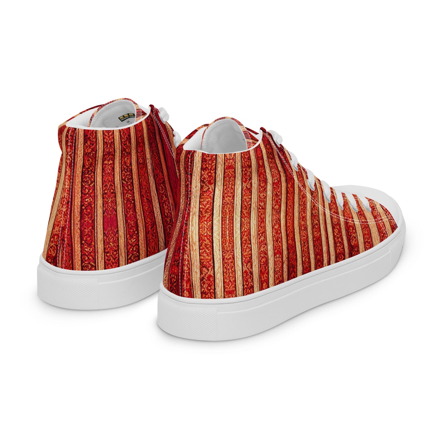 Intricate Carmine Women’s high top canvas shoes