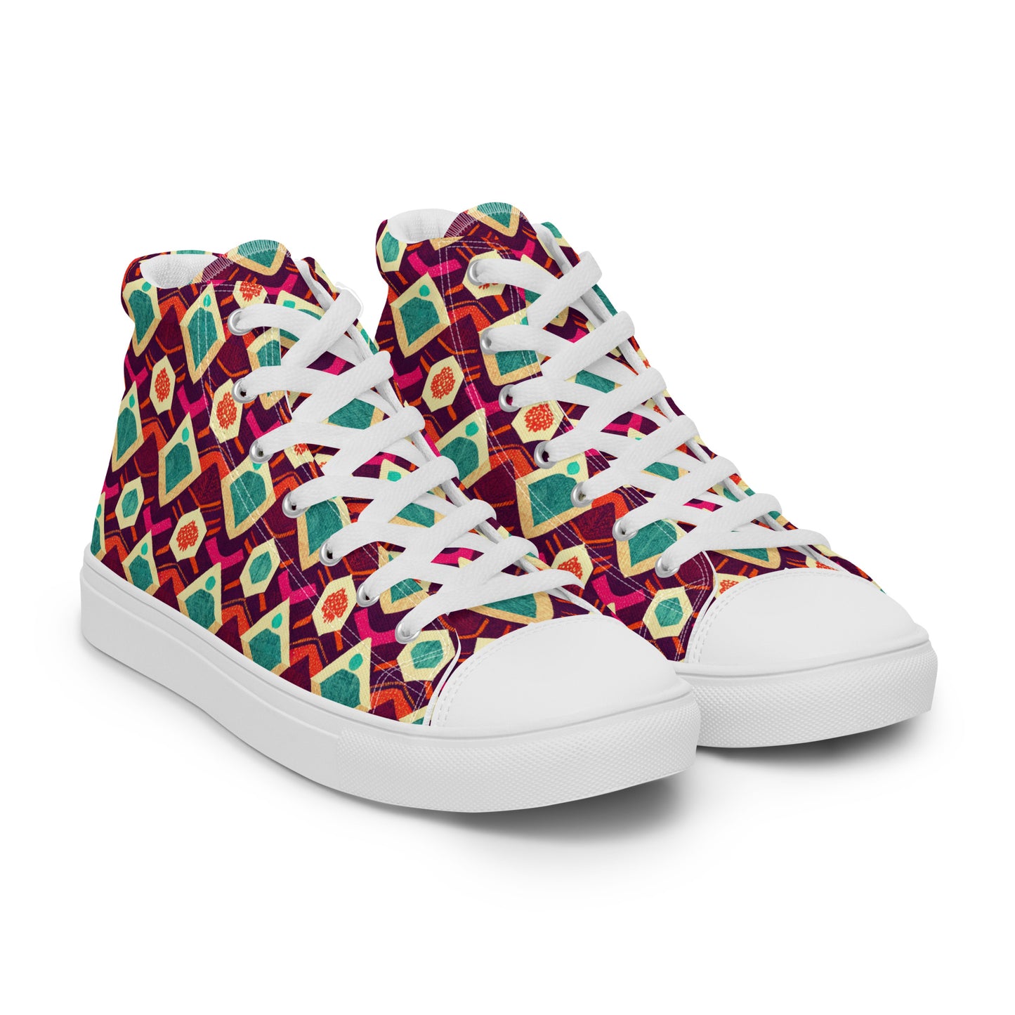 Morning Delight Women’s high top canvas shoes